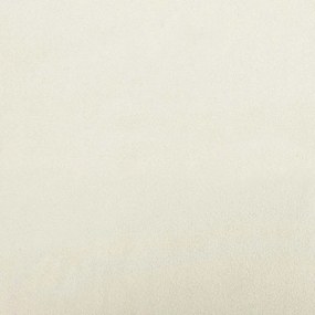 krém bársony loveseat kanapé 109 cm