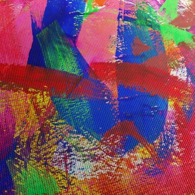 Kép - Színes absztrakció (120x50 cm)