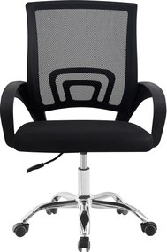 Irodai szék, fekete/fekete, DEX 4 NEW