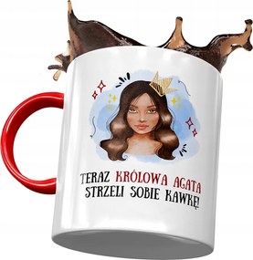 Piros Bögre Ágota Ági Barátnőknek Ajándék Nyomtatott Fotóval