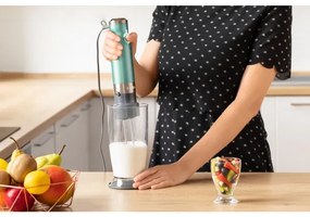 Sencor - Botmixer 4in1 1200W/230V rozsdamentes acél/türkiz