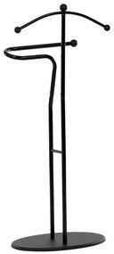 Szobainas fekete színben, magasság 110 cm, tömör kaucsukfa, fekete fém