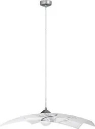 Rabalux beltéri függeszték e27 60w fehér/mintás elina