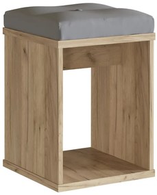 Modern elegance taburett Tölgy craft