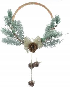 Karácsonyi koszorú dekoráció karácsonyra