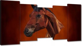 Vászonkép 150x80 Lófej