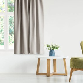 Bézs sötétítő függöny 140x270 cm Eyelets – Restilo