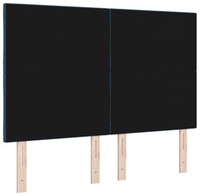 Fejtámla Gyémánt blokk minta Kék 140 cm Szövet