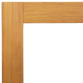 Kerti Kávéasztal 110x55x35 cm Tömör Fa Akác