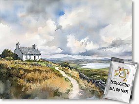Fotótapéta Flizelina Tájkép Írország Tengerpart Öböl Domb 368x254 ragasztó