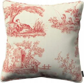 Dekoria Gabi párnahuzat ekrü háttér, piros figurák