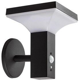 Rabalux 77044 - GELEEN LED 4W 230V IP44 fekete napelemes fali lámpa