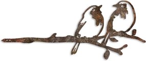 Bird fém kerti dísztárgy, barna, 50×20 cm – TR565TNL1314