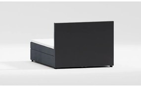 Szürke ágyneműtartós boxspring ágy 140x200 cm Rico – Ropez