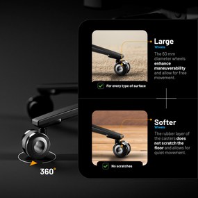 Fehér Gamer Szék Diablo X.Eye Prime Ghosted White