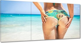 Vászonkép 180x90 Szép fenék a tengerparton