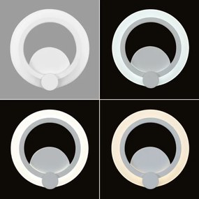 Brilagi - MODERN MINI LED fali lámpa 16W 230V 3000/4000/6000K