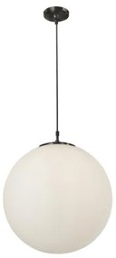 Searchlight 6088 - Csillár zsinóron ATOM 1xE27/60W/230V fehér/fekete