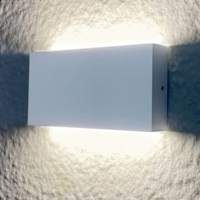 POLUX 315694 CHICAGO Modern Kültéri Fali Lámpa Fehér LED IP44