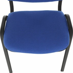 Irodai szék, kék, ISO NEW