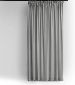 Szürke bársony dimout (részleges sötétítő) függöny 140x300 cm Velto – Filumi