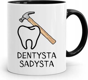 Fekete Fogorvos Ajándék Szadista Fogorvos fényképes nyomattal