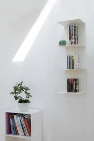 Fehér fém fali polc Teaser – UMAGE