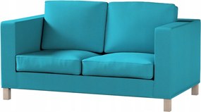 Dekoria Karlanda 2 személyes kinyitható kanapé huzat Ikea kék