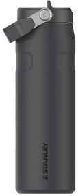 Fekete rozsdamentes acél termosz 700 ml IceFlow™ Flip Straw 2.0 Tumbler Black – Stanley