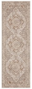 Bézs-krémszínű futószőnyeg 80x200 cm Terrain Designer Sand – Hanse Home