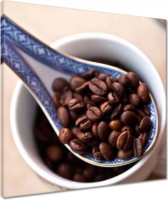 Vászonkép 50x50 Aromás kávébabok
