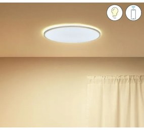 WiZ - LED Dimmelhető mennyezeti lámpa SUPERSLIM LED/22W/230V fehér Wi-Fi
