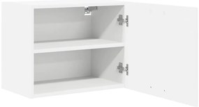 Függő szekrény ajtóval Riga 2 pcs Fehér 50 x 31 x 40 cm Faanyag