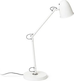 RENDL DANNY stolní bílá matný nikl 230V LED E14 5W