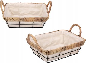 Kenyértartó Kosár Téglalap Alakú Ravi 28,5x22,5xH8,5 A61659