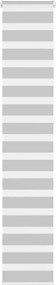 vidaXL zebrafüggönnyel 50x230 cm szövetszélesség 45,9 cm poliészter