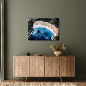 Nusa Penida strand, Indonézia képe (üvegen) (70x50 cm)