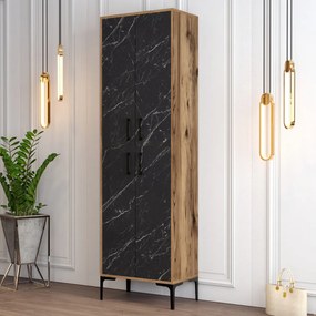 Berlin A - Walnut, Black Marble