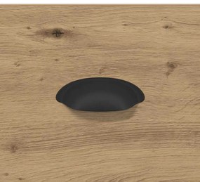 vidaXL Éjjeliszekrény fiókkal Artisan tölgy 39 x 39 x 67,5 cm Faanyag