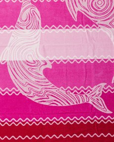 PANTELLERIA Strandtörölköző pink 165x90cm
