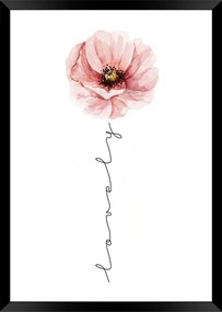 Falikép 30x40 cm, virágos - PAVOT