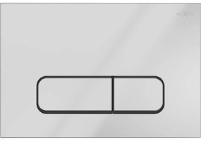 Mexen Fenix 02 öblítési gomb, fényes króm - 600201