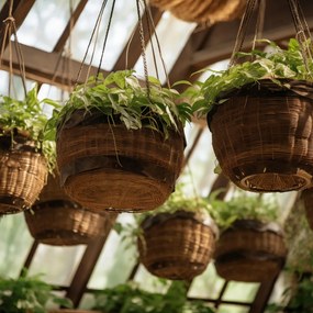 Poszter 20x20cm Privát Függő Kertek