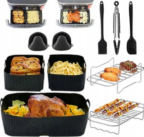 Akcesoria Olajsütőhöz 9 részes Air Fryer Készlet Ninja AF500EU-hoz