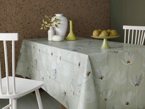 Cerata Abrosz Nem Szőtt Bőrből Nagy Virágok 140x270