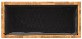 tömör akácfa kerti virágtartó 59x27,5x35 cm