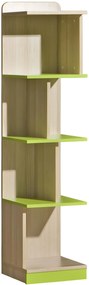 Zondo Polcos szekrény Lavendon L15 (zöld). 605015
