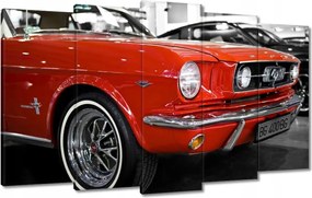 Vászonkép 100x60 Piros Mustang