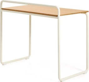 Gyerek íróasztal kőrisfa dekoros asztallappal 45x82 cm Tinn – Kave Home