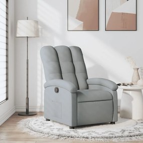 világosszürke szövet relaxfotel